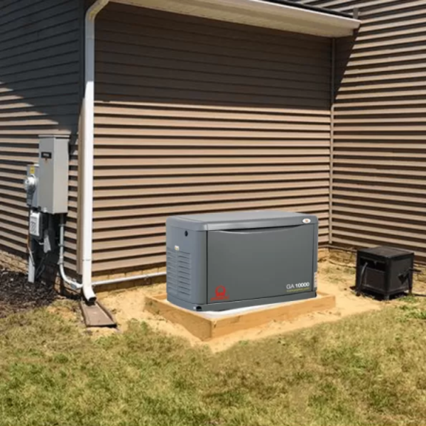 Generator curent monofazat pe gaz Pramac GA10000 10 kVA - imagine 5
