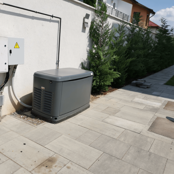Generator curent monofazat pe gaz Pramac GA13000 13 kVA - imagine 2