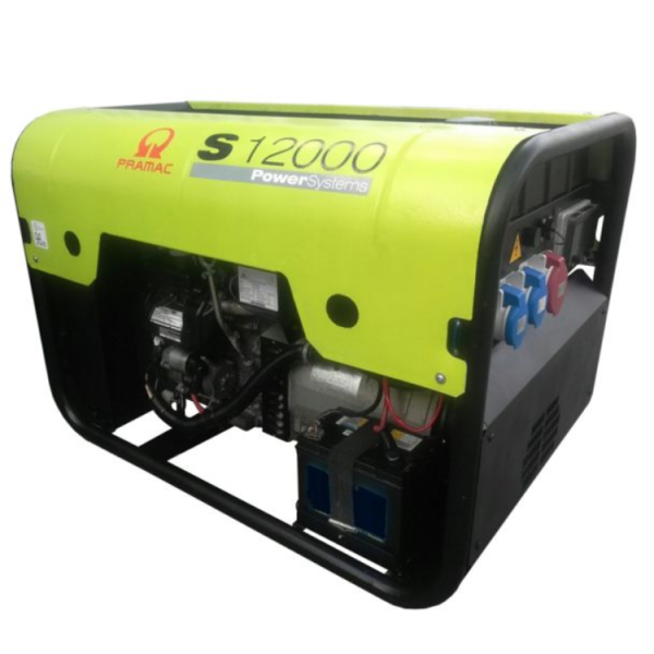 Generator curent trifazat PRAMAC S12000T cu AVR si motor HONDA - imagine 2