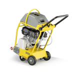 Masina de taiat asfalt Wacker Neuson BFS1345 motor HONDA