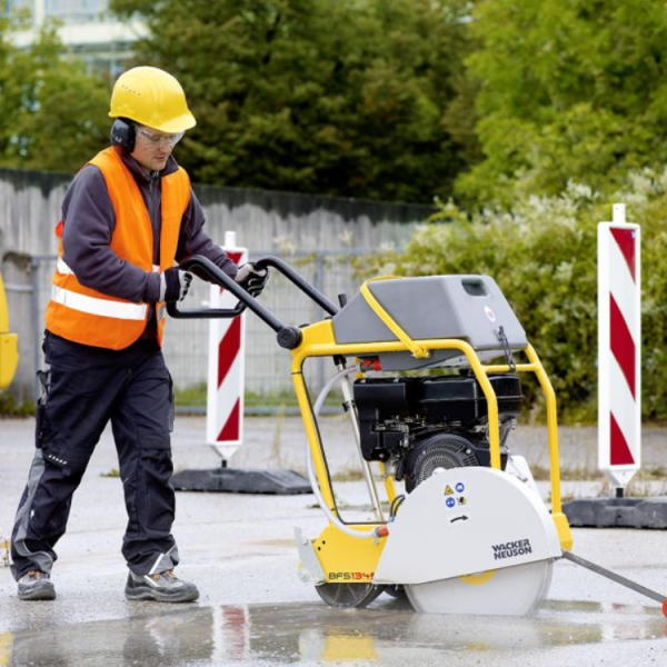 Masina de taiat asfalt Wacker Neuson BFS1345 motor HONDA - imagine 3