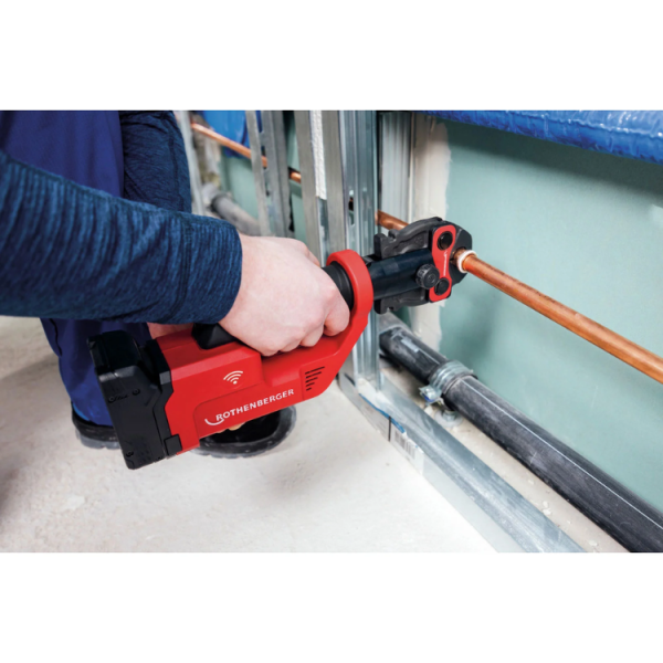 Masina presat fitinguri Rothenberger ROMAX COM3 Set SV15-22-28 - imagine 3