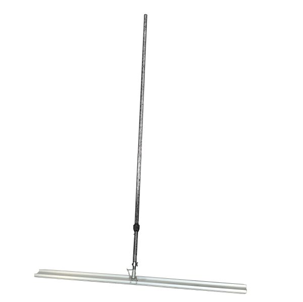 Lipa din aluminiu pentru nivelarea betonului 1800mm cu maner telescopic