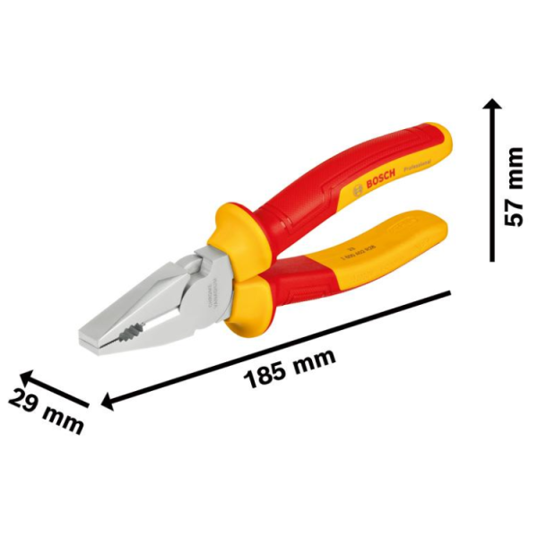 Cleste patent VDE de 180 mm Bosch - imagine 2