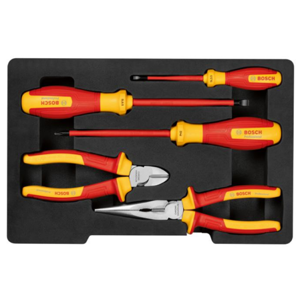 Set combinat de 5 scule manuale VDE BOSCH