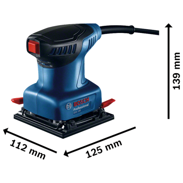 Slefuitor cu vibratii BOSCH GSS 140 - imagine 2