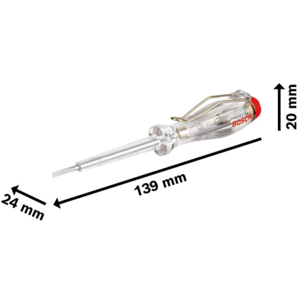 Tester de faza cu un singur pol SL3x75 BOSCH - imagine 2