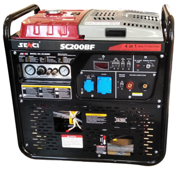 Generator sudura pe benzină multifuncțional 4 în 1 SENCI SC200BF - imagine 2