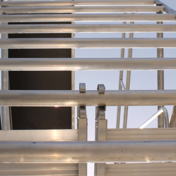 Schela turn din aluminiu ProTOWER Hmax de la 7 m la 13 m (1)