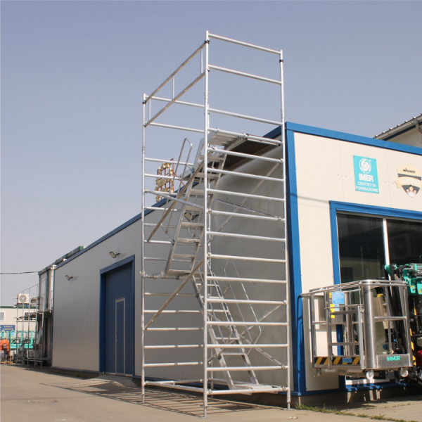 Schela turn din aluminiu ProTOWER Hmax de la 7 m la 13 m (1)