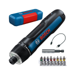 Surubelnita cu acumulator BOSCH GO + Set 8 biti + L-BOXX MINI