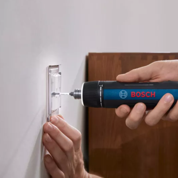 Surubelnita cu acumulator BOSCH GO + Set 8 biti + L-BOXX MINI - imagine 5