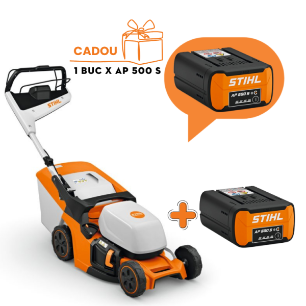 Masina de tuns iarba STIHL RMA 443.3 PV cu acumulator AP 500 S