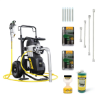 Kit complet Pompa de vopsit airless WAGNER SuperFinish 33 Plus Cart